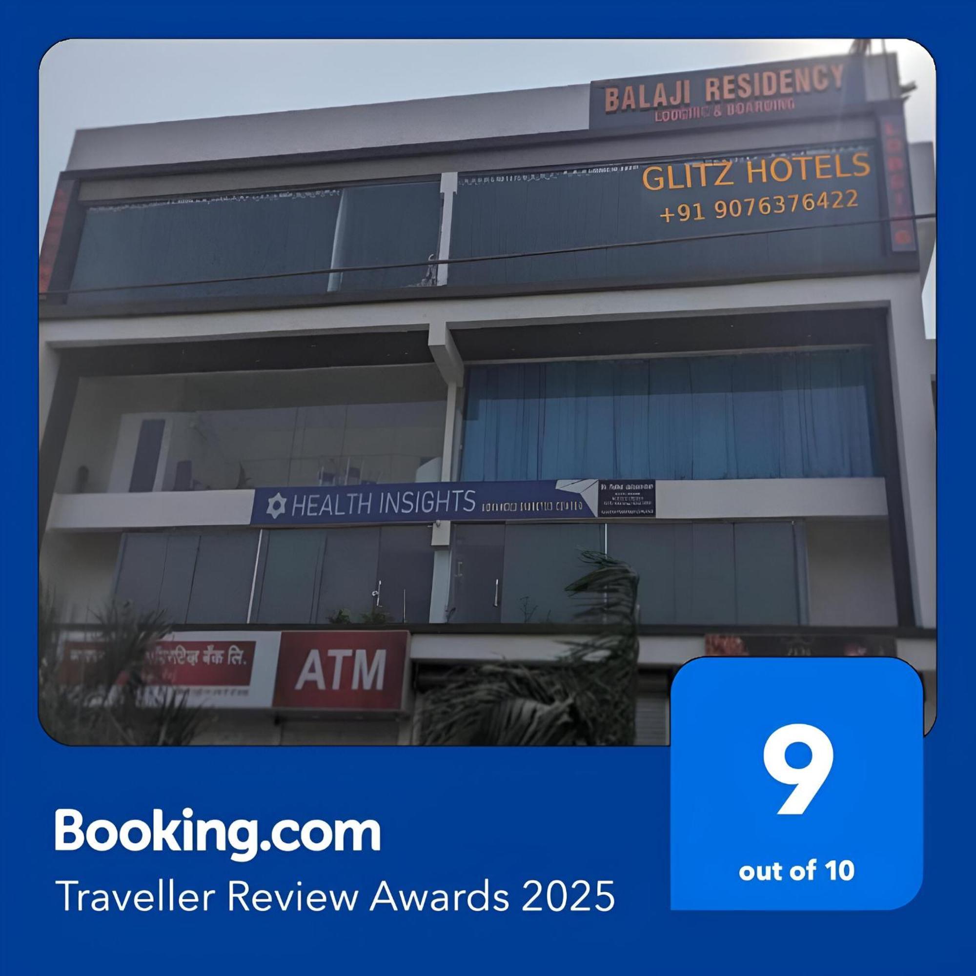 New Balaji Residency By Glitz Hotels Ulhāsnagar Esterno foto